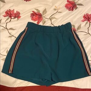 Bershka Women's Shorts with Striped Detail